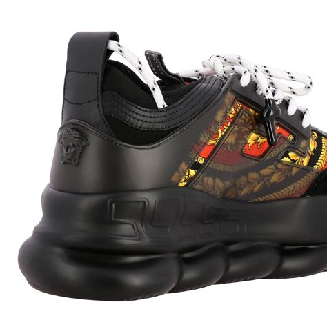 versace schuhe herren zweifarbige atlas|VERSACE Herren .